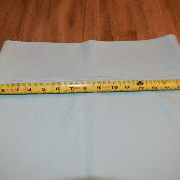 Large Blue Cassie Pencil Skirt $15 Stretch material Made in the USA - Picture 7 of 11